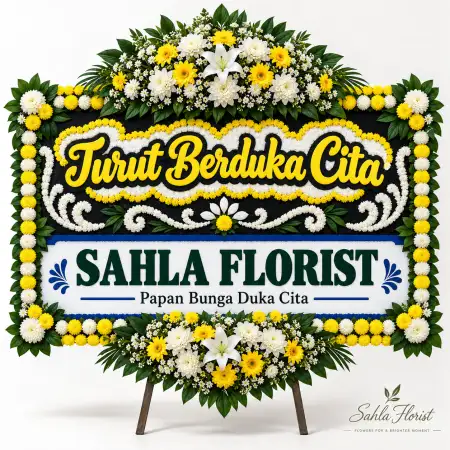 Papan Bunga Duka Graha Saba Buana Solo